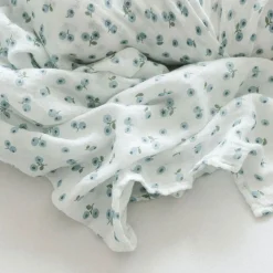 Cotton Muslin Swaddle - Blueberries