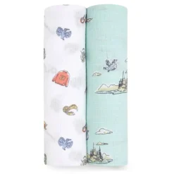 Cotton Muslin Swaddles (2) - Harry Potter