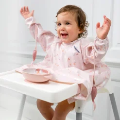 Coverall Weaning Bib Botanical