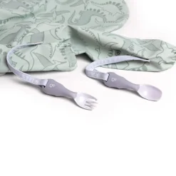 Coverall Weaning Bib Dinosaur