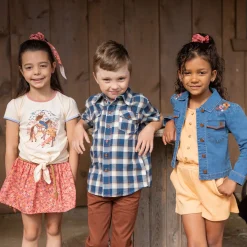 Cowgirl Knotted T-shirt 2-12