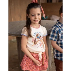 Cowgirl Knotted T-shirt 2-12