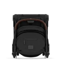 Coya Stroller - Chrome Frame with Sepia Black Seat