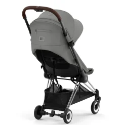Coya Stroller - Chrome Frame with Mirage Grey Seat
