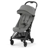 Coya Stroller - Matte Black Frame with Mirage Grey Seat