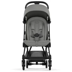Coya Stroller - Matte Black Frame with Mirage Grey Seat