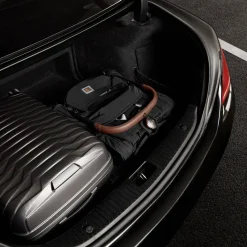 Coya Stroller - Rose Gold Frame with Leaf Green Seat