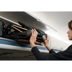 Coya Stroller - Rose Gold Frame with Leaf Green Seat