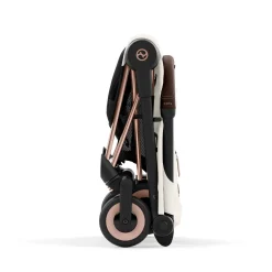 Coya Stroller - Rose Gold Frame with Off-White Seat
