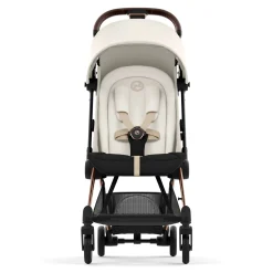 Coya Stroller - Rose Gold Frame with Off-White Seat