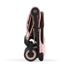 Coya Stroller - Rose Gold Frame with Peach Pink SeatP