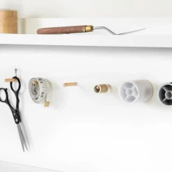 Craft Table with Hutch - Crea Pure White