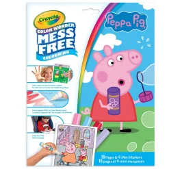 Crayola Color Wonder Mess-Free Colouring Pages & Mini Markers - Peppa Pig