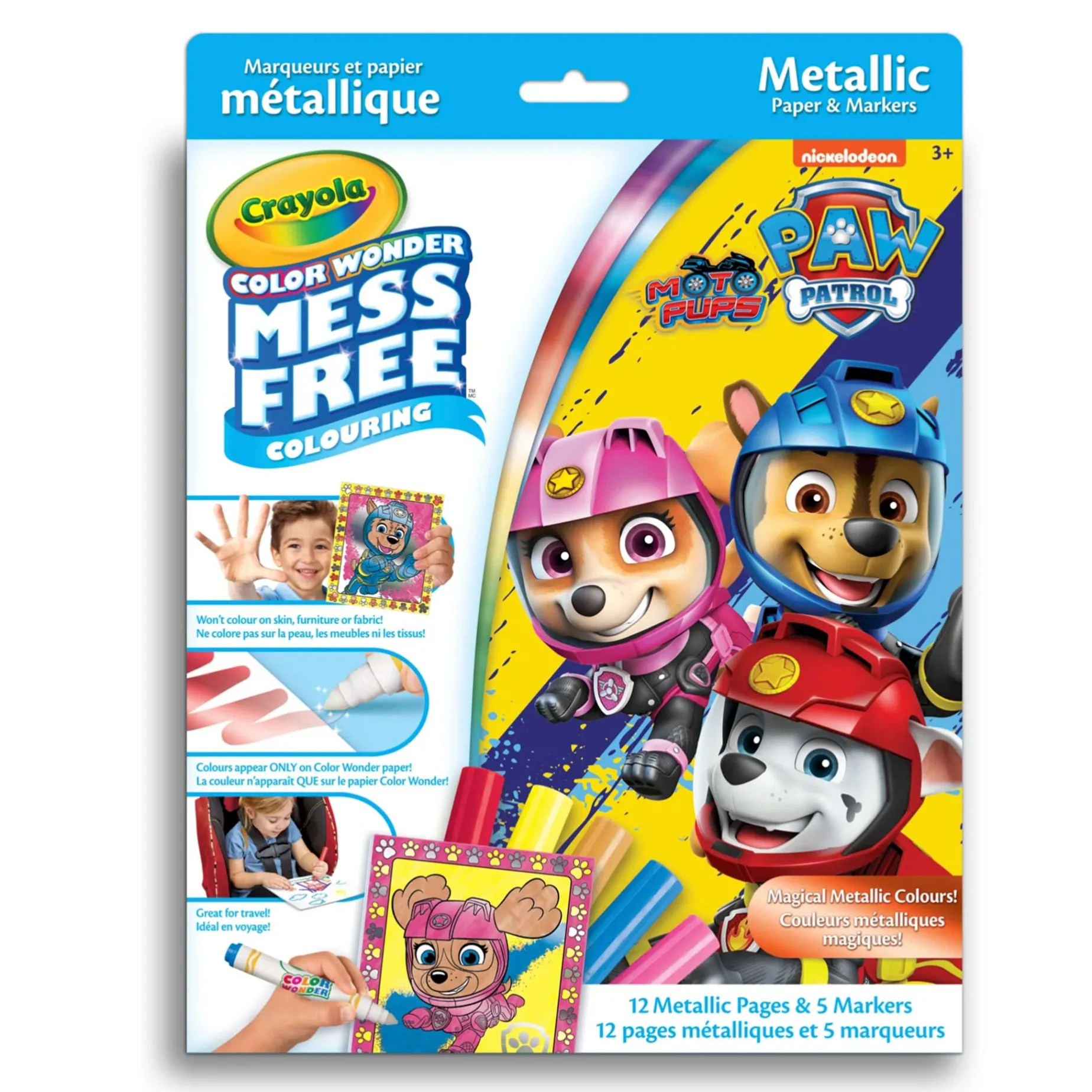 Crayola Color Wonder Mess-Free Colouring Book & Markers Kit - Paw Patrol