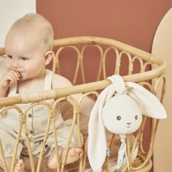 Cream Rabbit Musical Plush