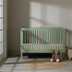 Crib 3-1 Sage Cotton Candy