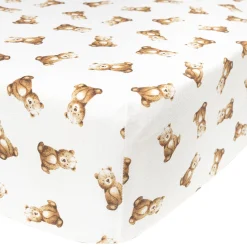 Crib Fitted Sheet - Bears