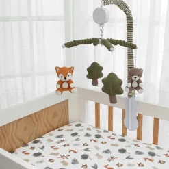 Crib Fitted Sheet - Forest Retreat