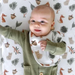 Crib Fitted Sheet - Forest Retreat