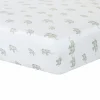 Crib Fitted Sheet - Grey Elephant