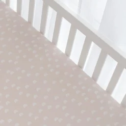 Crib Fitted Sheet - Rainbow