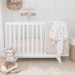 Crib Fitted Sheet - Rainbow