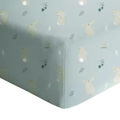 Crib Fitted Sheet-bunny