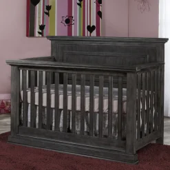 Crib Modena Granite Distressed