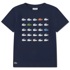 Croc Grid T-shirt 4-7y