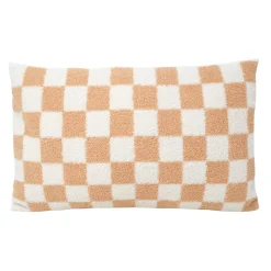 Cushion Sqare Beige/White