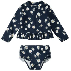 Daisies 2 Piece Long Sleeve Swimsuit 2-5y