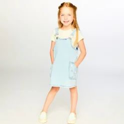 Daisies Overall Dress 7-10