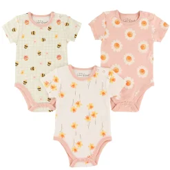 Daisies 3pk Bodysuits 0-30m