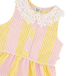 Daisies Stripe Dress 3-6