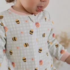 Daisies Vichy Pajamas 0-30m