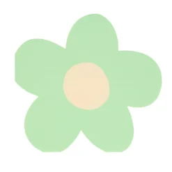 Daisy Shaped Napkins (16)