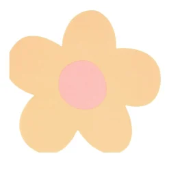 Daisy Shaped Napkins (16)
