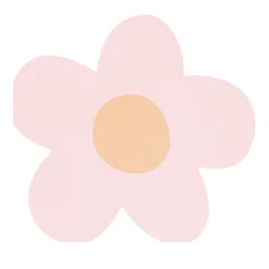 Daisy Shaped Napkins (16)