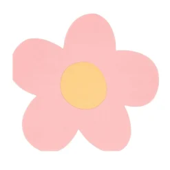 Daisy Shaped Napkins (16)