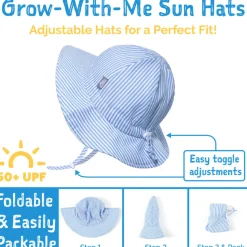 Daisy UV Cotton Hat 0-24m