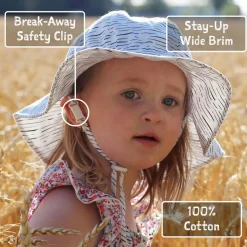 Daisy UV Cotton Hat 0-24m