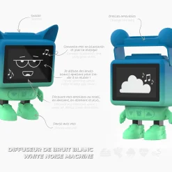 Dancing Clock - Blue