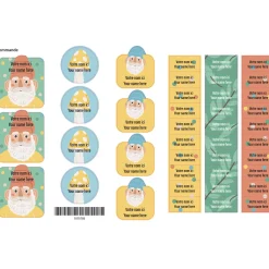 Daycare Name Labels - Gnomes