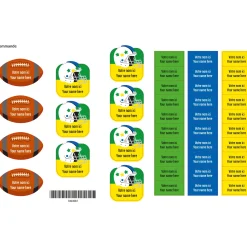 Daycare Name Labels - Sports