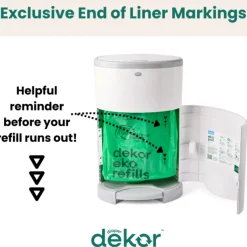 Dekor Eko Classic Diaper Pail Refills (2)