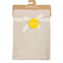 Deluxe Muslin Blanket - Beige