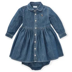 Denim Shirt Dress 6-24m