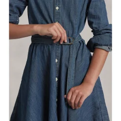 Denim Shirt Dress 7-16y