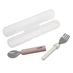 Detachable Spoon&Fork-Pink