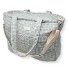 Diaper Bag - Gingham Sage
